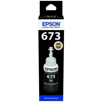 EPSON T6731 MELNĀS TINTES PUDELE 70ML