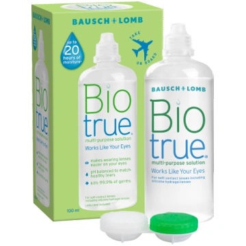 BIOTRUE šķīdums kontaktlēcām, 100 ml