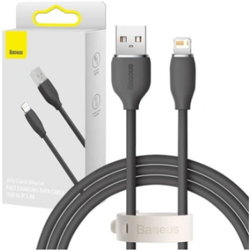 Baseus Jelly Cable USB to Lightning 2.4A 1.2m / bl
