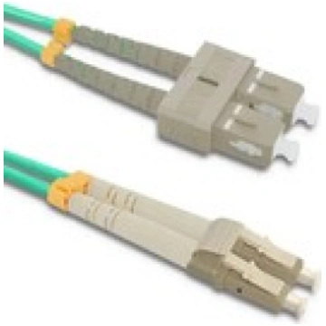Qoltec Patchcord fiber optic LC/UPC - SC/UPC / Mul