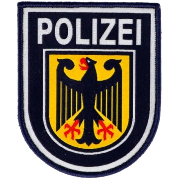 RescPol Federālās policijas nozīmīte ar Velcro, da