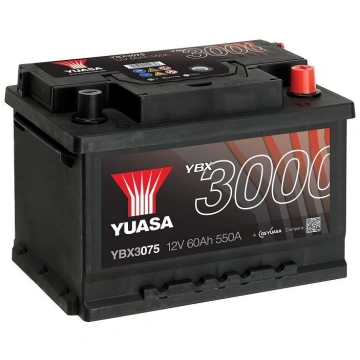 Yuasa 60Ah 12V 550A YBX3075