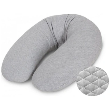 Barošanas spilvens, pakavs 190 cm "Caro flexi grey
