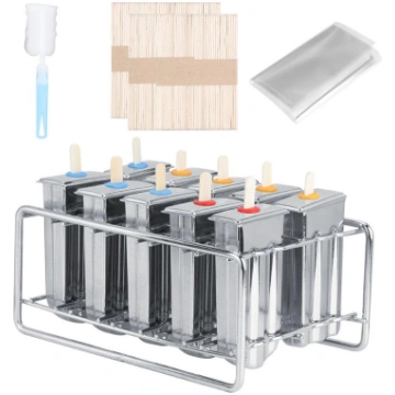 Stainless Steel Ice Cream Molds Maker DIY Mold Too