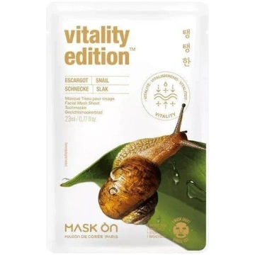 MASK ON PARIS Vitality edition™ gliemežu lokšņu se