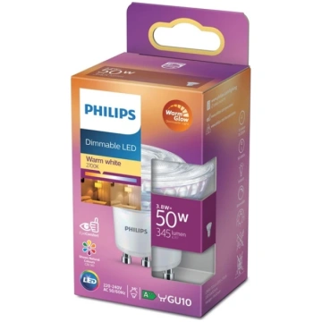 PHILIPS Spuldze Philips LED, PAR16, 2200 - 2700 °K