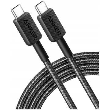 Kabelis Anker A81F5G11 USB Type-C, USB Type C, 0.9