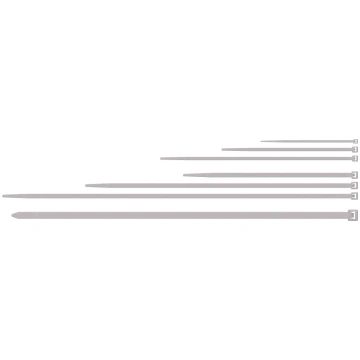 Nylon cable ties - 3.6 x 200 mm White version Proc