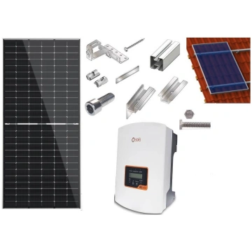 6kW Saules elektrostacijas komplekts SOLIS, jumta 
