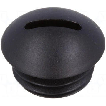 Stopper | M12 | 1,5 | Mat: polyamide | black FIX&F