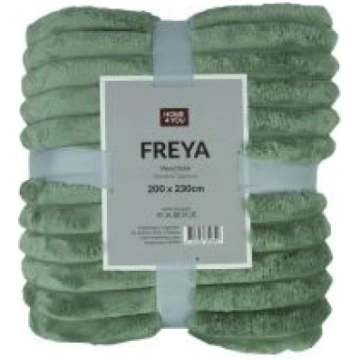 Pleds FREYA XL 200x230cm, gaiši zaļš