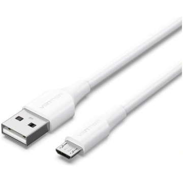 CABLE USB2.0 TO MICRO-B/2M WHITE CTIWH VENTION