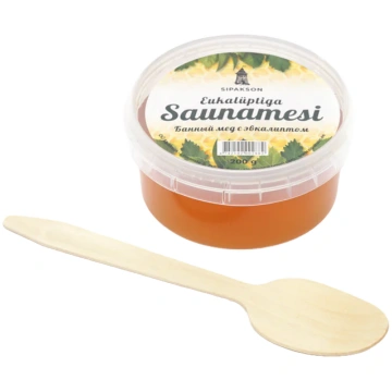 Pirts medus ar eikalipta ekstraktu, 200g