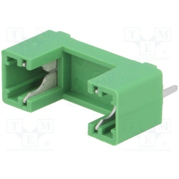 Fuse holder; THT; 5x20mm; -30÷85°C; 6.3A; thermopl