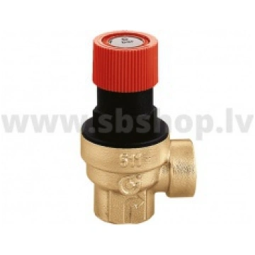 *CALEFFI Drošības vārsts 1/2"F 2 bar
