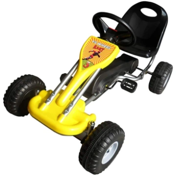 Velokarts bērniem, dzeltens