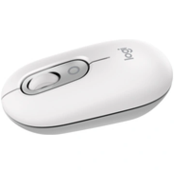 LOGITECH POP Mouse with emoji - OFF-WHITE - BT - E