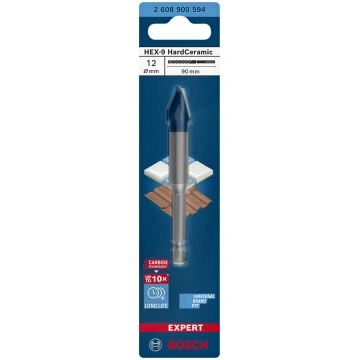 Metāla urbis Bosch HEX-9 2608900594, keramika, seš