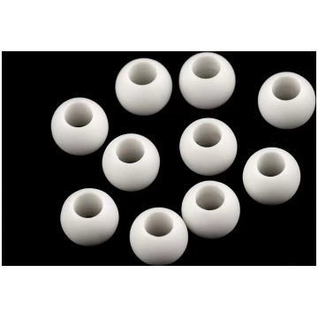 Plastmasas pērlītes 10x12mm baltas (uz vietas) BEr
