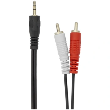 Sbox 3.5-2RCA-M/M-2/R 3.5mm M.->2 X RCA M, 2M | T-