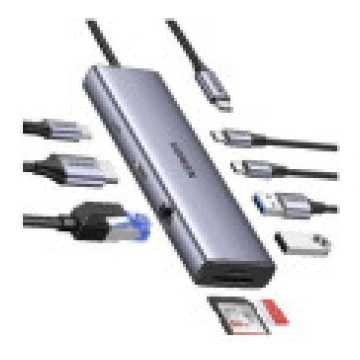 USB centrmezgls Ugreen HUB UGREEN CM498 USB-C 2xUS