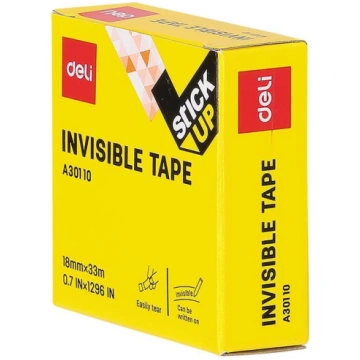 Līmlente Deli EA30110, 18mmx33m, matēta