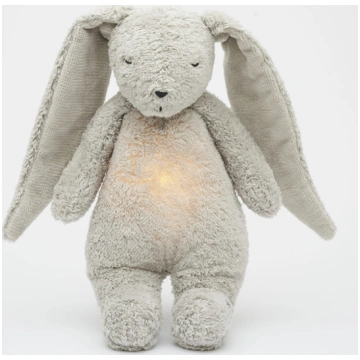 Moonie 2.0 Organic Humming Bunny Zaķis ar lampu - 