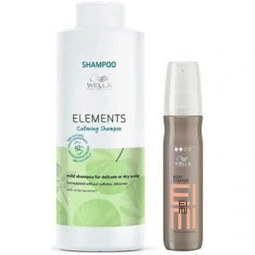 Wella Elements nomierinošs šampūns 1000ml + Wella 
