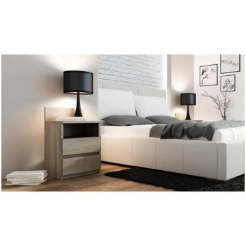 Topeshop M1 SONOMA MAT nightstand/bedside table 2 
