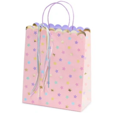 Dāvanu maisiņš Zvaigznītes, Gift Bag Stars, 32x26x