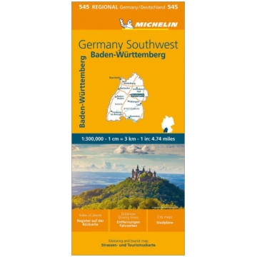 Michelin Baden-Württemberg: Strassen- und Tourismu