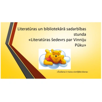 Sadarbības stunda "Vinnijs Pūks" - Mācību materiāl