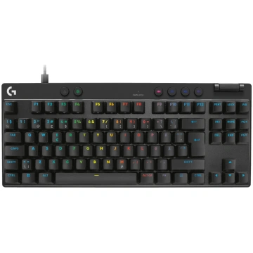 LOGITECH G Pro X TKL RAPID Wired Gaming Keyboard, 