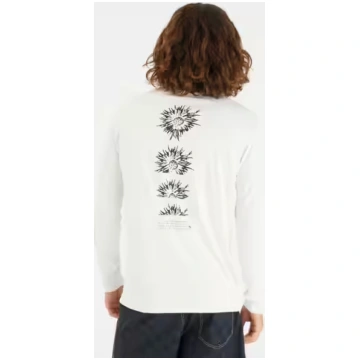 Vīriešu krekls ar garām piedurknēm “Whiteflower”, 