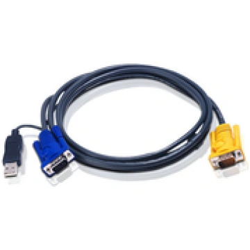 ATEN KVM Cable (HD15-SVGA USB USB) - 6m ( 2L 5206U