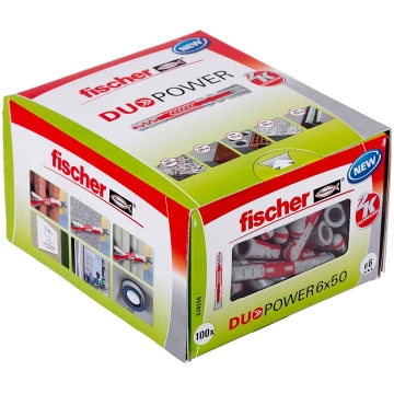 Fischer DUOPOWER 6x50 LD 100pcs ( 4048962262179 53