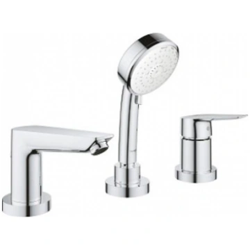 Grohe vannas maisītājs BauEdge New, 3 caurumu, uz 