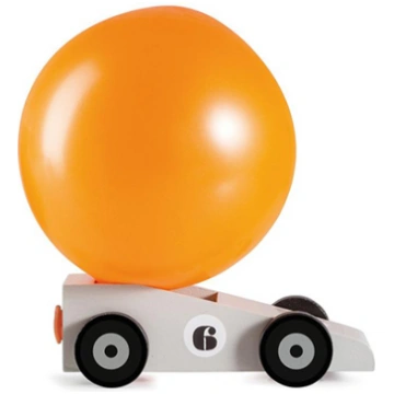 Rotaļlieta Silverstar, baloon car, ar oranžu balon