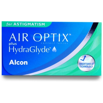 AIR OPTIX plus HydraGlyde for Astigmatism (3 lēcas