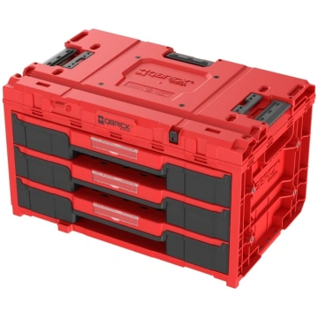 QBRICK SYSTEM ONE DRAWER 3 TOOLBOX 2.0 RED ULTRA H