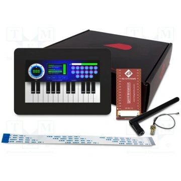 Display: TFT; 4.3"; 800x480; 8MBRAM,16MbFLASH; 540