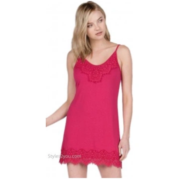 Renton Shirt Extender Slip Dress Cami With Eyelash