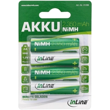 InLine InLine® NiMH rechargeable battery, Mignon (