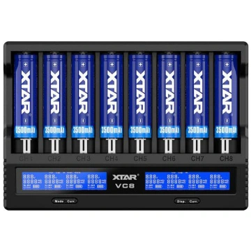 VC8 XTAR lādētājs XTAR-VC8