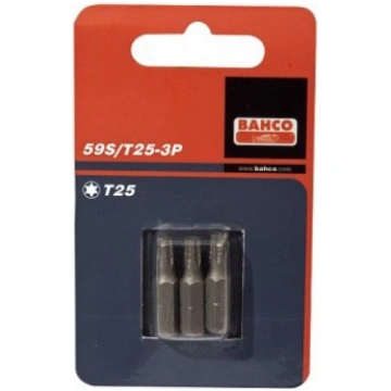 Biti Torx T30 1/4" 25mm 3gab 59S/T30-3P BAHCO