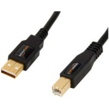 Amazon Basics 4.8M USB 2.0 vīriešu un USB B printe