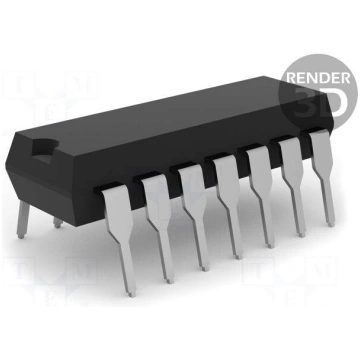 IC: digital | 3-state,bus transceiver,octal | Chan