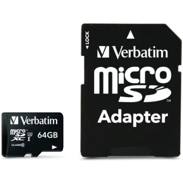 MicroSDXC Verbatim Pro 64GB UHS Class 10