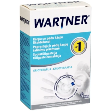 WARTNER krioterapija kārpu likvidēšanai, 50 ml