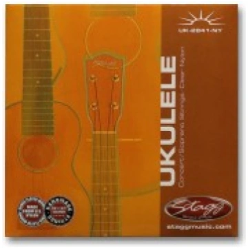 Soprāna/koncerta ukuleles stīgas Stagg UK-2841-NY